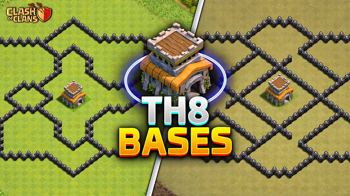 TOP 5! NEW BEST TH8 Base Layouts 2025! + Copy Link | Clash of Clans
