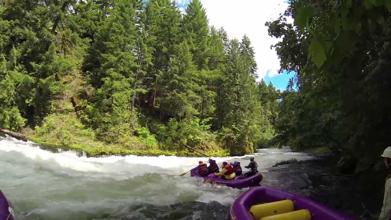 White Salmon Rafting with All Adventures HD - YouTube