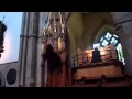 Organ in llandaff cathedral cardiff wales