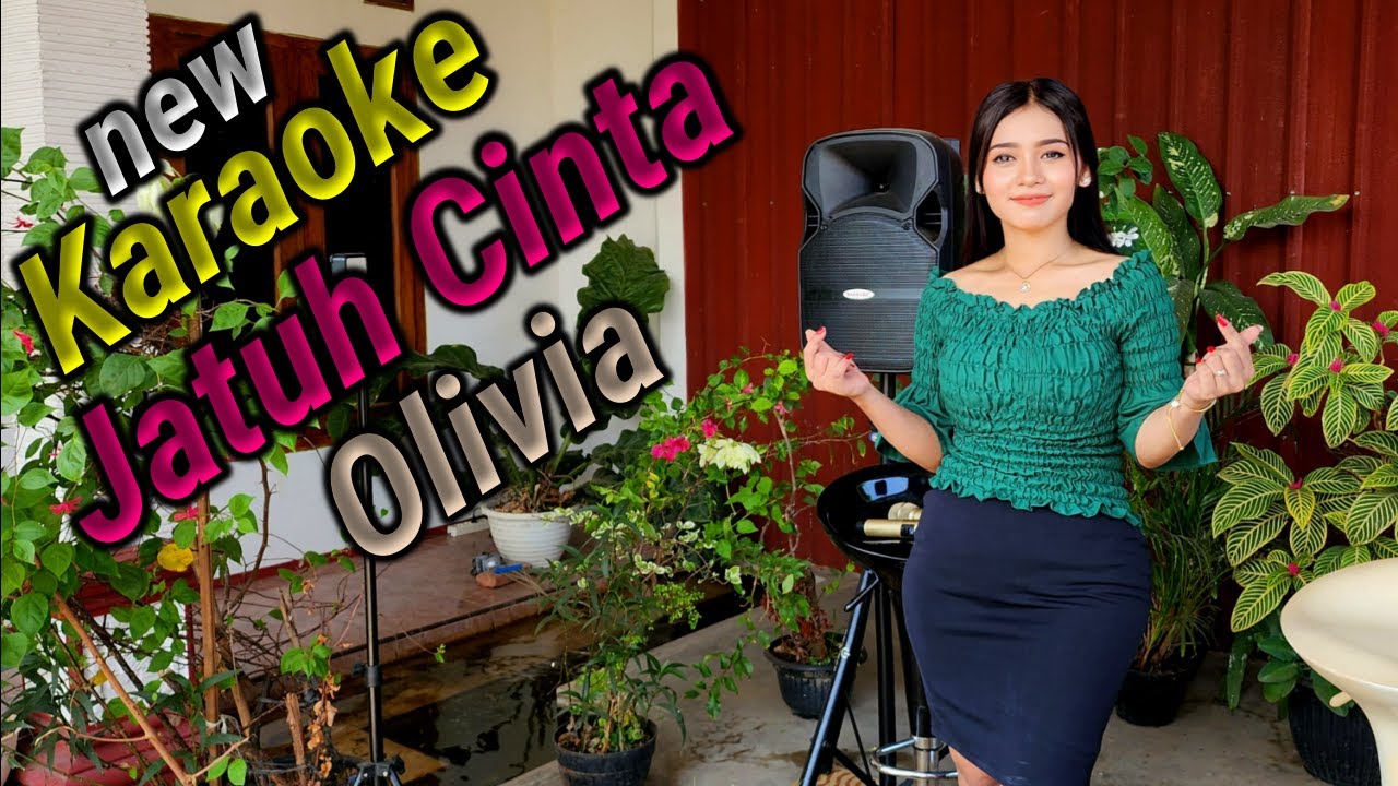 Jatuh Cinta Karaoke duet Olivia Artis YouTube
