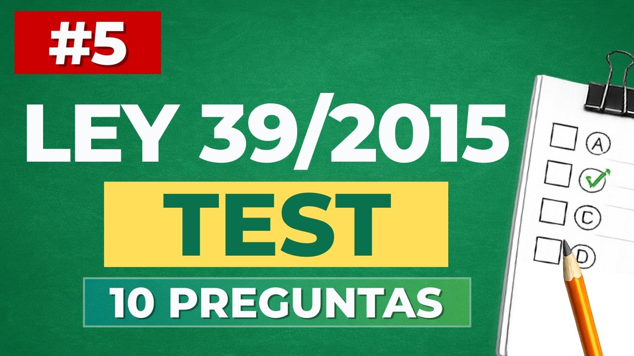 Test Fases Del Procedimiento Administrativo 39 2015 www.youtube.com