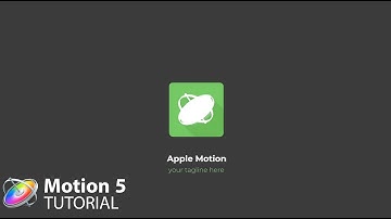 Apple Motion 5 Tutorial: After Effects Reproduction Project File Walkthrough