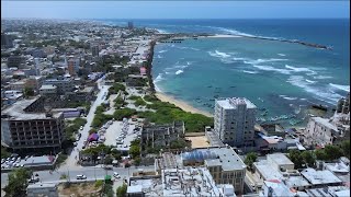MOGADISHU VIEW, WORLD'S MOST BEAUTIFUL CITY  CAPITAL CITY OF SOMALIA 2023 BY HD DRONE