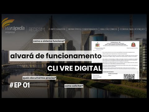 #EP01 - Como solicitar alvará de funcionamento no sistema via rápida da Jucesp #jucesp #viarapida