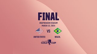 United States vs Brazil | 2024 Concacaf W Gold Cup
