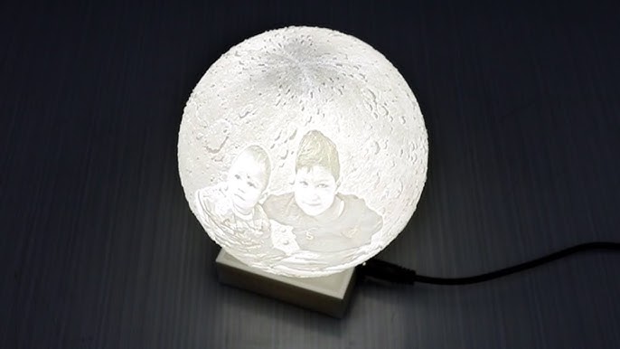 3D Printing Moon Light - JetPrint