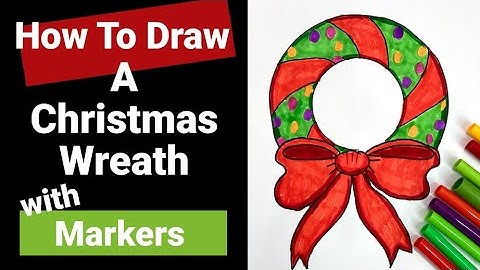 Create a Festive Christmas Wreath - In Just 5 Minutes!