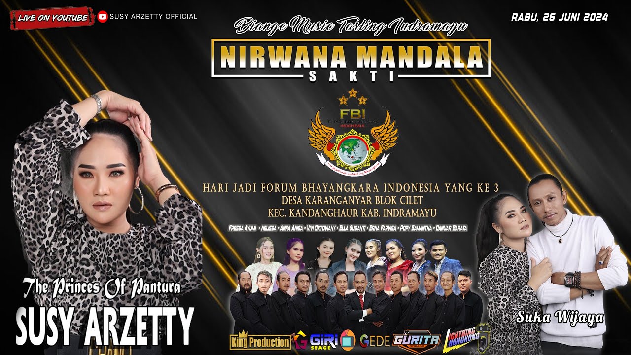 LIVE NIRWANA MANDALA SAKTI SUSY ARZETTY || KARANGANYAR || KANDANGHAUR || INDRAMAYU