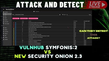 Attack and Detect : Vulnhub Symfonos #2 vs NEW Security Onion LIVE | Can we detect the attack?