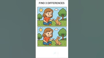 Can You Find 3 Hidden Mistakes? 👀 | Puzzle Challenge #findthedifference #viral #youtube #shorts