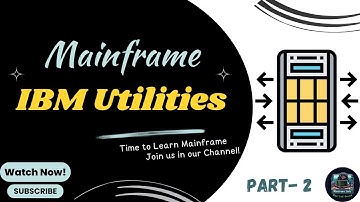 Mainframe - Basic IBM Utilities #mainframe #utilities #youtube #ibm #IEFBR14 #viralvideos #IEBCOPY