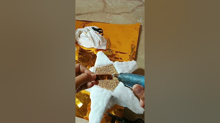 Cotton STAR for Christmas Decor