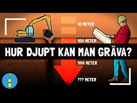 Video: Hur djupt behöver ett gasrör grävas ner?