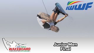 2019 IWWF World Wakeboard Championships - Junior Men Final
