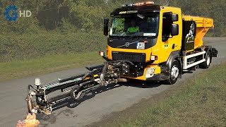 The Most Advanced Trucks for Road Maintenance You Have to See ▶  Road Marking Truck