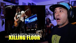 Slash feat. Brian Johnson - "Killing Floor" (Official Music Video) Reaction
