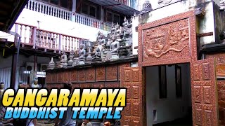 GANGARAMAYA Buddhist Temple - Colombo - Sri Lanka (4k)
