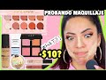 PROBANDO MAQUILLAJE ECONOMICO TODO MENOS $10 BUENO O MALO?♥BeautybyNena