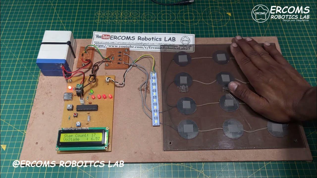 EREC006 || Foot Step Power Generation Using Piezoelectric Sensor - YouTube