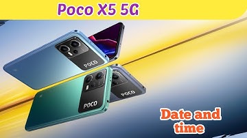 Poco X5 5G   Mein Date And Time Setting Kaise Karen,Change Date And Time Setting In Poco X5 5G,