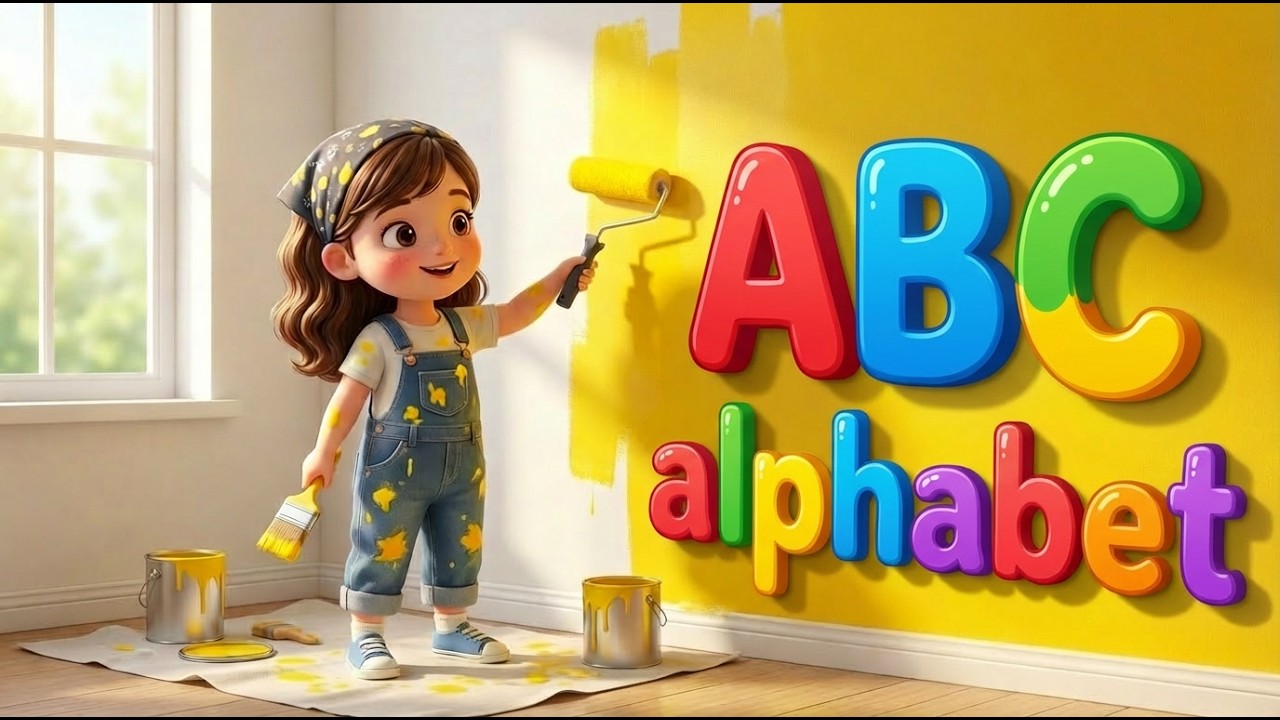 ABC Alphabet Song | I Is for Iron 🧺 | Phonics & First Words for Kids