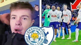 STEVEN BERGWIJN 97TH MINUTE WINNER! Spurs Fans Go Mental! Leicester 2-3 Tottenham Matchday Vlog!