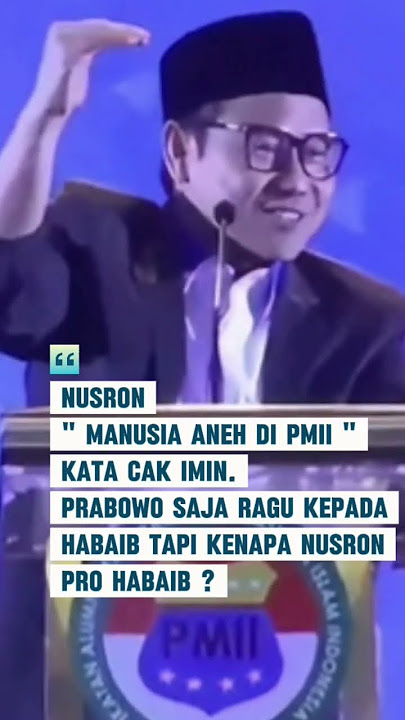 Prabowo Ragu kepada Habaib, Nusron Pro Habaib. Anda punya argumen?