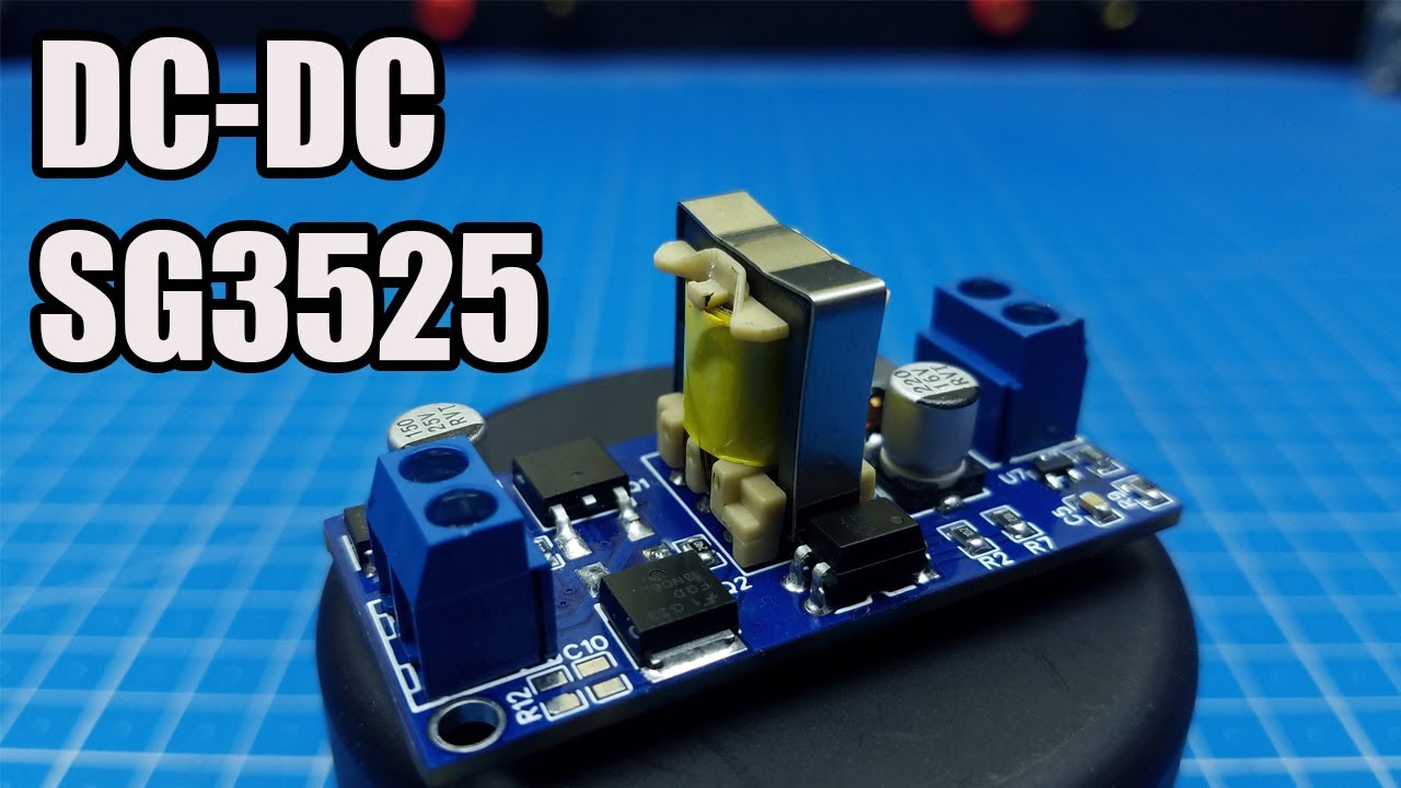 Изолированный DC-DC преобразователь на SG3525. JLCPCB E exhibition ...