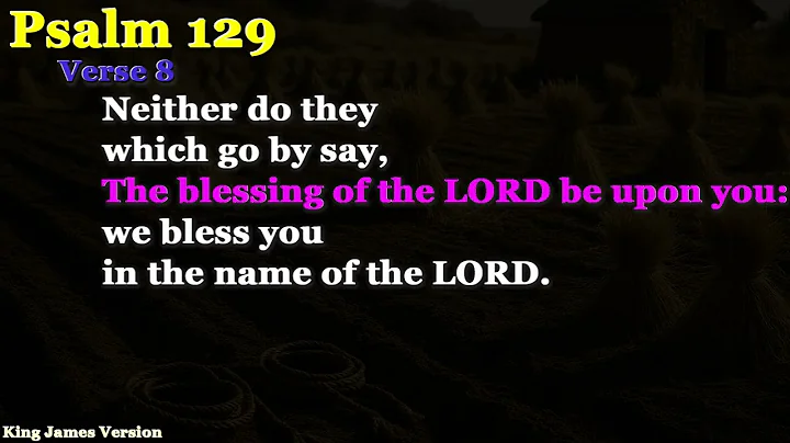 Psalm 129 as a Song - Soft Country - KJV