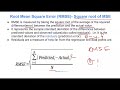 Root Mean Squared Error (RMSE)