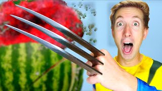 5 X-Men Weapons vs Fruit Ninja