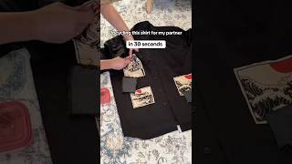Quickest graphic shirt upcycle!! #sewingtutorial #diy #sewing