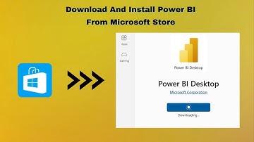 Download Power BI From Microsoft Store | Install Power BI