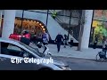 Moment passers-by intervene as robbers stab people in central London