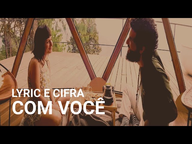 Com Você - José Cândido - Lyric vídeo com Cifra class=