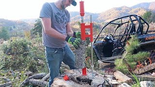 "Smart Splitter" Log Splitter Test