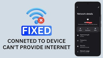 [FIXED] Wi-Fi Connected to Device Can