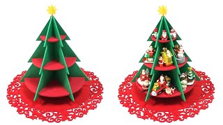 DIY How To Make a Cardboard Christmas Tree - YouTube