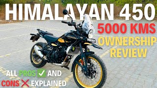 5000 kms Ownership Review of Himalayan 450 | Deal Breaker Issues   Should you Buy ✅ or not ❌ ?