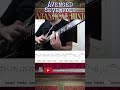 Avenged Sevenfold - The Stage (Guitar Intro Tapping Cover + TABS) #Shorts