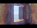 Portal through Fort Prebble Overlooking the Sea 180 3D