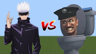 Skibidi Toilet Battle - GOJO SATORU vs ALL SKIBIDI TOILET - Alphafilea Mob Battle