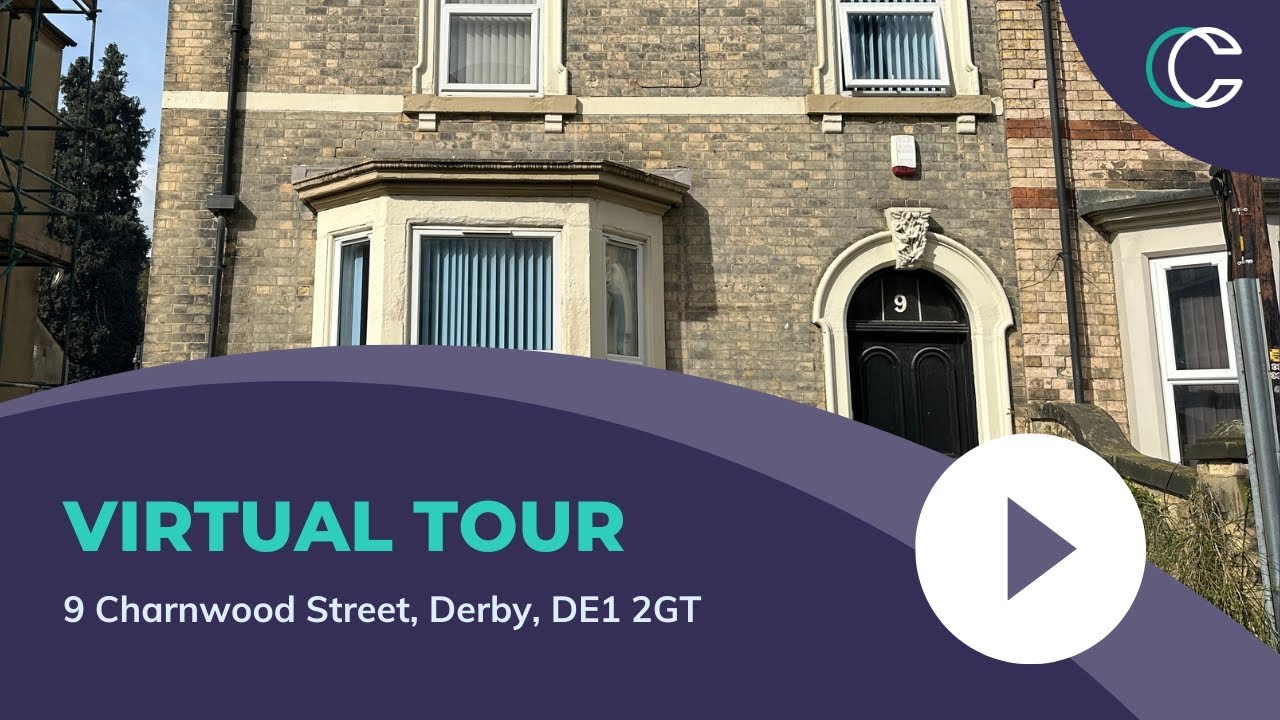 Virtual Tour 9 Charnwood Street, Derby, DE1 2GT YouTube