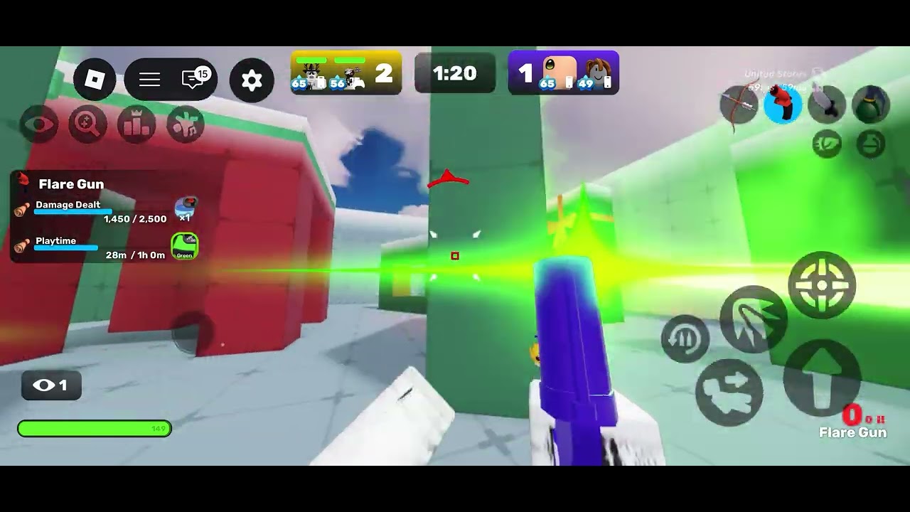 Playing rivals with my clan member ￼