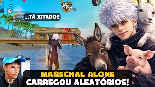 MARECHAL CARREGOU OS ALEATORIOS NA RANK E FEZ 28 KILL!! FREE FIRE - MARECHAL HIGHLIGHTS