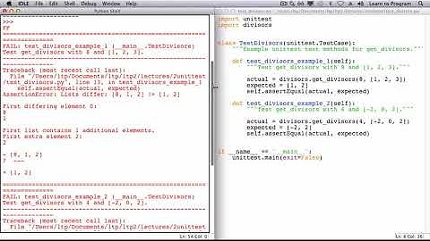 Testing Automatically Using Unit-test (python)