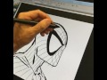 Live Drawing of Spider-Man