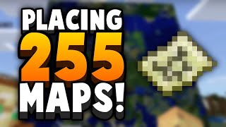 I Made And Placed 225 Maps To Make A MEGA MAP