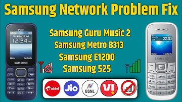 Samsung keypad mobile network problem | Samsung keypad mobile me network nahi aa raha hai | sim card