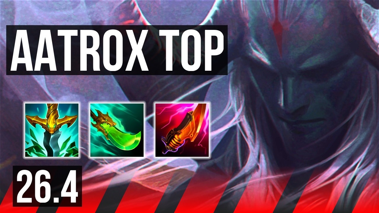AATROX vs MORDEKAISER (TOP) | Perfect KDA: 12/0/4 | KR Diamond | 26.4